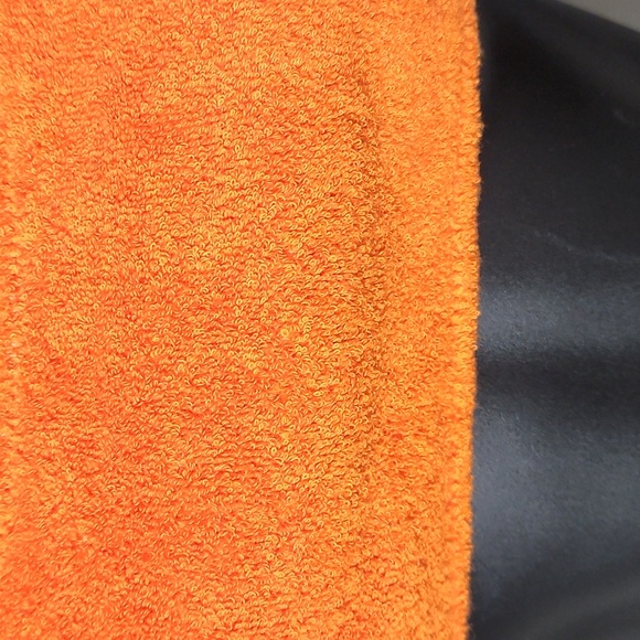 Orange Terry cloth bathing suit top - Picture 2 of 4